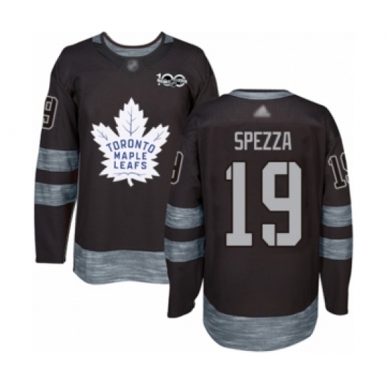 Men's Toronto Maple Leafs #19 Jason Spezza Authentic Black ...