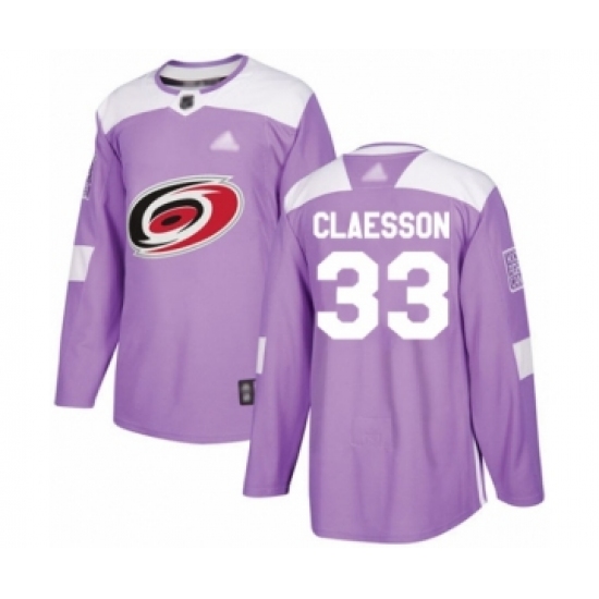 Youth Carolina Hurricanes #33 Fredrik Claesson Authentic ...