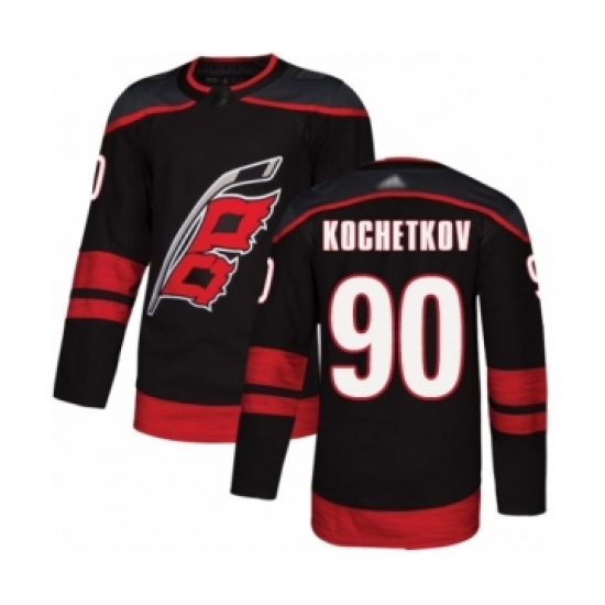 Men's Carolina Hurricanes #90 Pyotr Kochetkov Authentic ...