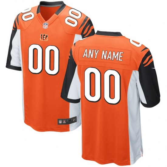 Men\'s Cincinnati î€€Bengalsî€ Nike Orange Alternate Custom Game î€€Jerseyî€,cheap ...