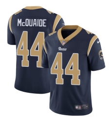Men's Nike Los Angeles Rams #44 Jacob McQuaide Navy Blue Team Color Vapor Untouchable Limited Player NFL Jersey