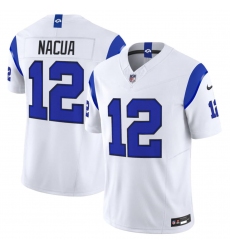 Men's Los Angeles Rams #12 Puka Nacua White 2026 F.U.S.E. Vapor Limited Football Stitched Jersey