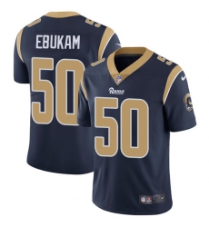 Youth Nike Los Angeles Rams #50 Samson Ebukam Navy Blue Team Color Vapor Untouchable Limited Player NFL Jersey