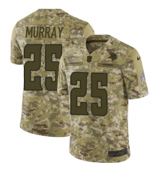 Youth Nike Minnesota Vikings #25 Latavius Murray Limited Camo 2018 Salute to Service NFL Jersey