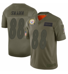 Youth Pittsburgh Steelers #88 Lynn Swann Limited Camo 2019 Salute to Service Football Jersey