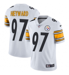 Youth Nike Pittsburgh Steelers #97 Cameron Heyward White Vapor Untouchable Limited Player NFL Jersey
