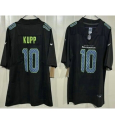 Men's Seattle Seahawks #10 Cooper Kupp Limited Navy Fashion Vapor Jersey