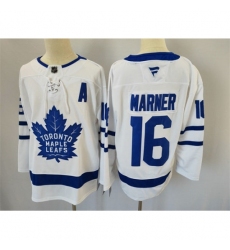 Youth Toronto Maple Leafs #16 Mitchell Marner Fanatics Away White Jersey