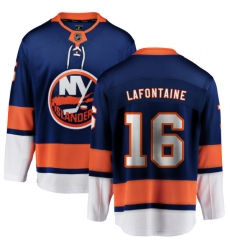 Youth New York Islanders #16 Pat LaFontaine Fanatics Branded Royal Blue Home Breakaway NHL Jersey