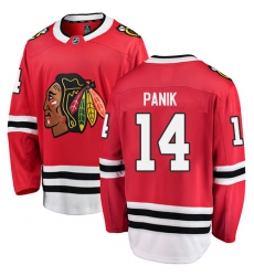 Youth Chicago Blackhawks #14 Richard Panik Fanatics Branded Red Home Breakaway NHL Jersey