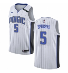 Women's Nike Orlando Magic #5 Marreese Speights Swingman NBA Jersey - Association Edition