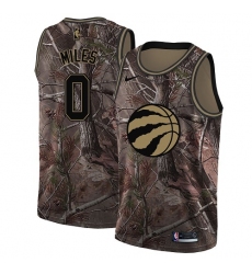 Men's Nike Toronto Raptors #0 C.J. Miles Swingman Camo Realtree Collection NBA Jersey