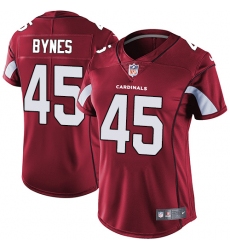 Women's Nike Arizona Cardinals #45 Josh Bynes Red Team Color Vapor Untouchable Elite Player NFL Jersey