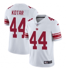 Youth Nike New York Giants #44 Doug Kotar White Vapor Untouchable Limited Player NFL Jersey