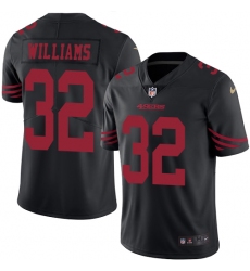 Youth Nike San Francisco 49ers #33 Joe Williams Limited Black Rush Vapor Untouchable NFL Jersey