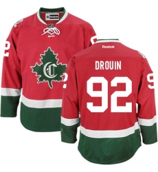 Youth Reebok Montreal Canadiens #92 Jonathan Drouin Authentic Red New CD NHL Jersey