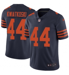 Youth Nike Chicago Bears #44 Nick Kwiatkoski Navy Blue Alternate Vapor Untouchable Elite Player NFL Jersey