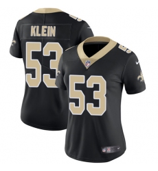 Women's Nike New Orleans Saints #53 A.J. Klein Black Team Color Vapor Untouchable Limited Player NFL Jersey