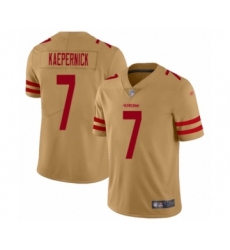 Men's San Francisco 49ers #10 Jimmy Garoppolo Limited Gold Inverted Legend Football Jersey