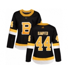 Women's Boston Bruins #52 Sean Kuraly Authentic Black Alternate Hockey Jersey