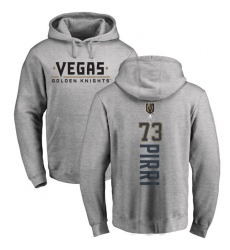 NHL Adidas Vegas Golden Knights #73 Brandon Pirri Gray Backer Pullover Hoodie