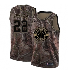 Youth Nike Washington Wizards #22 Otto Porter Swingman Camo Realtree Collection NBA Jersey