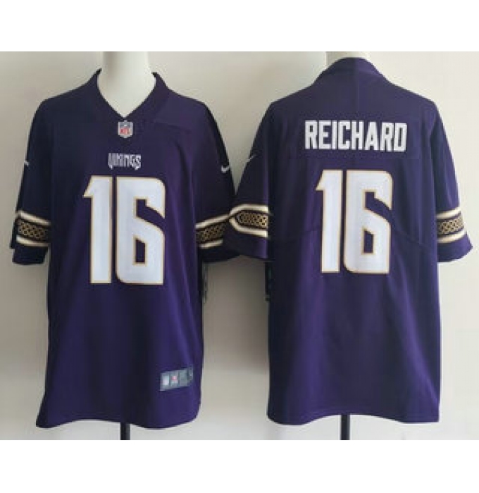 Men's Minnesota Vikings #16 Will Reichard Purple 2026 Vapor Rivalries Collection Limited Stitched Jersey