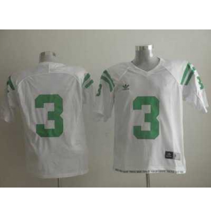 Dame #3 Joe Montana White Embroidered NCAA Jersey