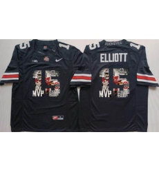 Ohio State Buckeyes #15 Ezekiel Elliott Black Player Fashion Stitched NCAA Jersey