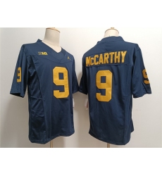 Men's Michigan Wolverines #9 J.J. McCarthy 2023 F.U.S.E. Navy Stitched Jersey