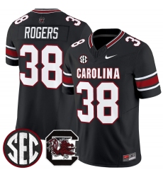 Men's South Carolina Fighting Gamecocks #38 George Rogers Black 2026 F.U.S.E. Stitched Nike Jersey