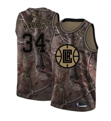Women's Nike Los Angeles Clippers #34 Tobias Harris Swingman Camo Realtree Collection NBA Jersey