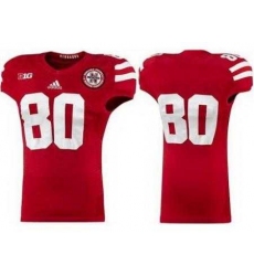 Nebraska Cornhuskers 80 Kenny Bell Red College Football NCAA Jerseys