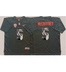 Louisville Cardinals #5 Christian McCaffrey Black Player Fashion Stitched NCAA Jersey