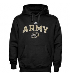 Army Black Knights Black Adidas In Play Pullover Hoodie