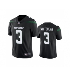 Men's New York Jets #3 Jordan Whitehead Black Vapor Untouchable Limited Stitched Jersey