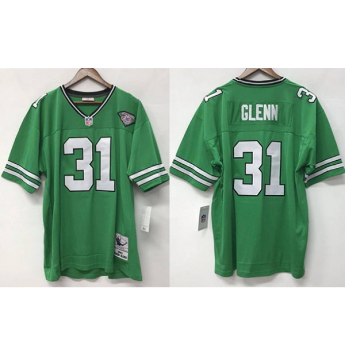 Men's New York Jets #31 Aaron Glenn Green 1994 Throwback Stitched Jersey