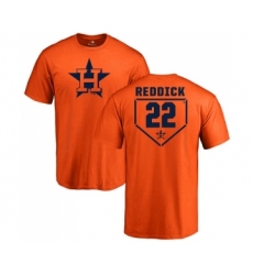MLB Nike Houston Astros #22 Josh Reddick Orange RBI T-Shirt