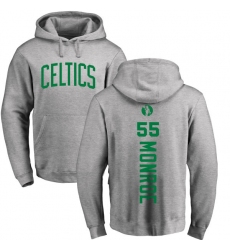 NBA Nike Boston Celtics #55 Greg Monroe Ash Backer Pullover Hoodie