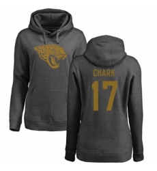 NFL Women's Nike Jacksonville Jaguars #17 DJ Chark Ash One Color Pullover Hoodie