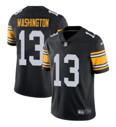 Youth Nike Pittsburgh Steelers #13 James Washington Black Alternate Vapor Untouchable Limited Player NFL Jersey