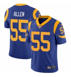 Men's Nike Los Angeles Rams #55 Brian Allen Royal Blue Alternate Vapor Untouchable Limited Player NFL Jersey