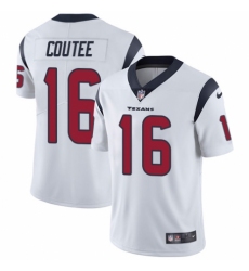 Youth Nike Houston Texans #16 Keke Coutee White Vapor Untouchable Limited Player NFL Jersey