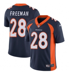 Youth Nike Denver Broncos #28 Royce Freeman Navy Blue Alternate Vapor Untouchable Limited Player NFL Jersey