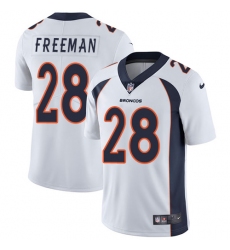 Youth Nike Denver Broncos #28 Royce Freeman White Vapor Untouchable Limited Player NFL Jersey