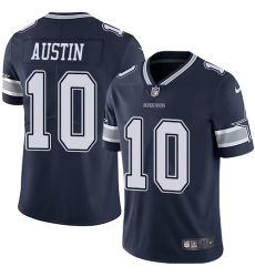 Youth Nike Dallas Cowboys #10 Tavon Austin Navy Blue Team Color Vapor Untouchable Limited Player NFL Jersey