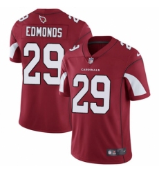 Men's Nike Arizona Cardinals #29 Chase Edmonds Red Team Color Vapor Untouchable Limited Player NFL Jersey