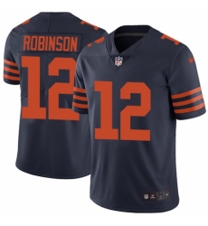 Youth Nike Chicago Bears #12 Allen Robinson Navy Blue Alternate Vapor Untouchable Limited Player NFL Jersey