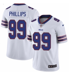Youth Nike Buffalo Bills #99 Harrison Phillips White Vapor Untouchable Limited Player NFL Jersey