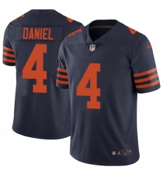 Men's Nike Chicago Bears #4 Chase Daniel Navy Blue Alternate Vapor Untouchable Limited Player NFL Jersey